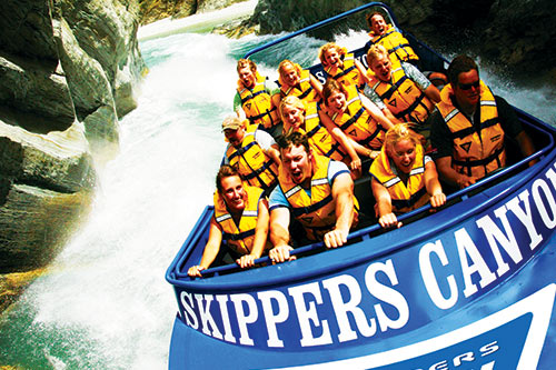 Thrill of the Jet Boat ride