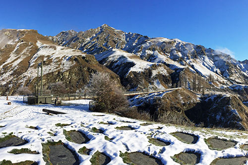 Winter Pipeline Lookout Skippers Canyon